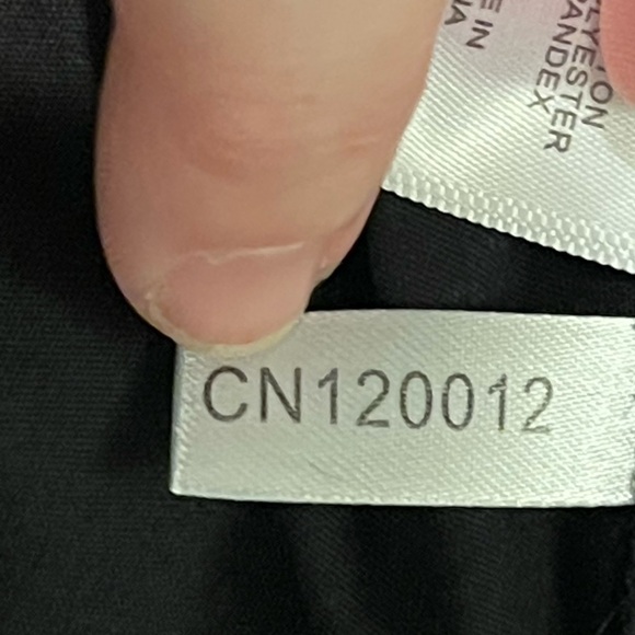 New York and company 7th Avenue poplin maxi shirt black plaid wrap tunic - Picture 8 of 8